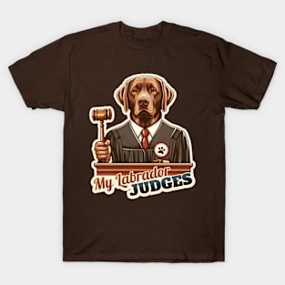 Judge Labrador Retriever T-Shirt